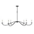 thumbnail image 2 of Trade Winds Arise 6-Light Chandelier in Matte Black, 2 of 6