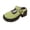 Green_003, variant on Women’s Closed Toe Platform Clogs, Mary Jane Style Buckle Strap Chunky Heel Mules Green 10(EU-43)