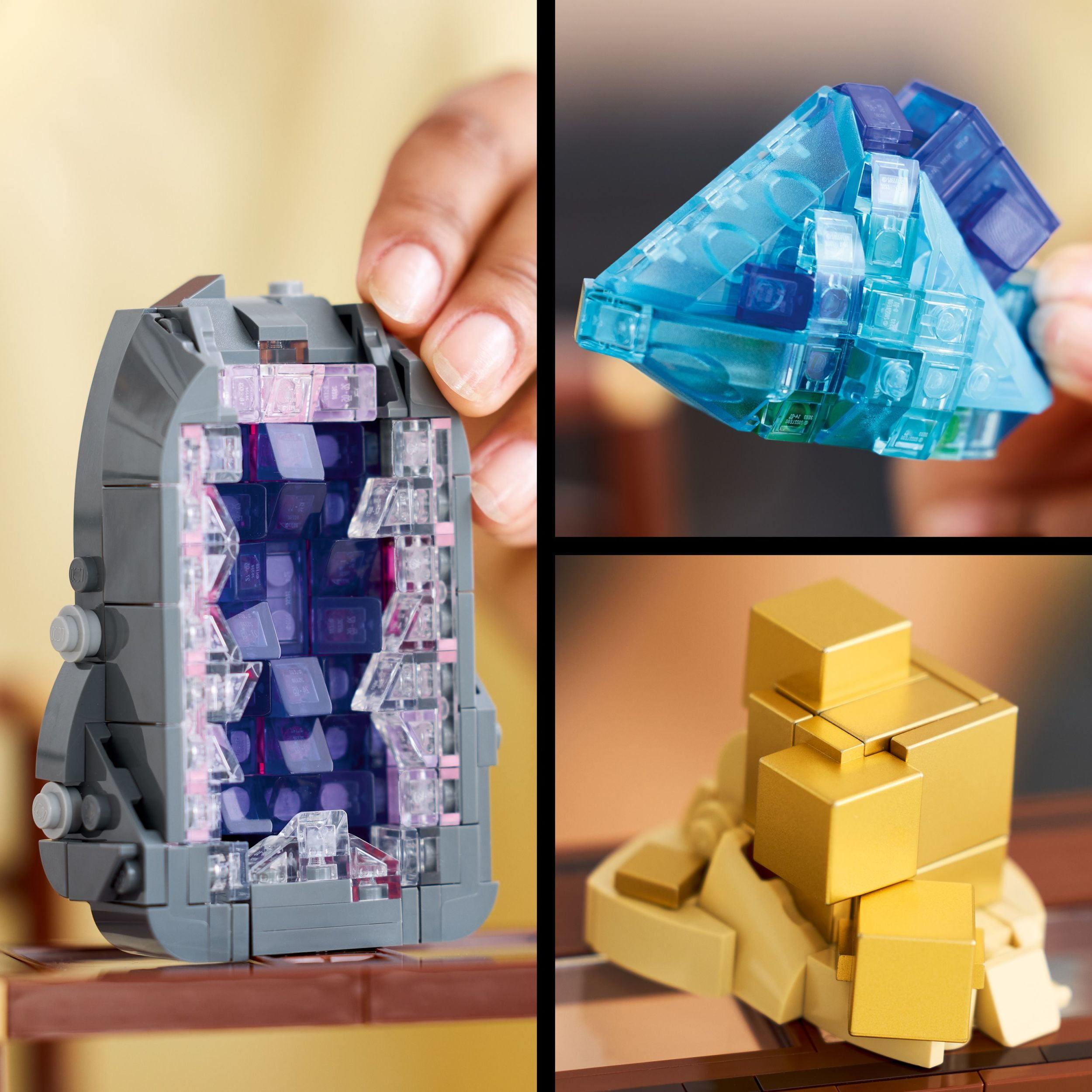 LEGO Ideas Mineral Collection Building Set for Adults, Ages 18+ - Bedroom or Office Decor with 3 Display Shelves - Unique Gift Idea for Men & Women - 21362