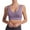Purple, variant on Womens Sports Bras Wireless Yoga Fitness T-shirt Bra Cotton Padded Bralettes Shapewear High Support Sports Bras