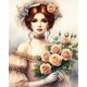 thumbnail image 1 of 5D DIY Kit Mujer Del Arte Artesanal 40x50cm, 1 of 9