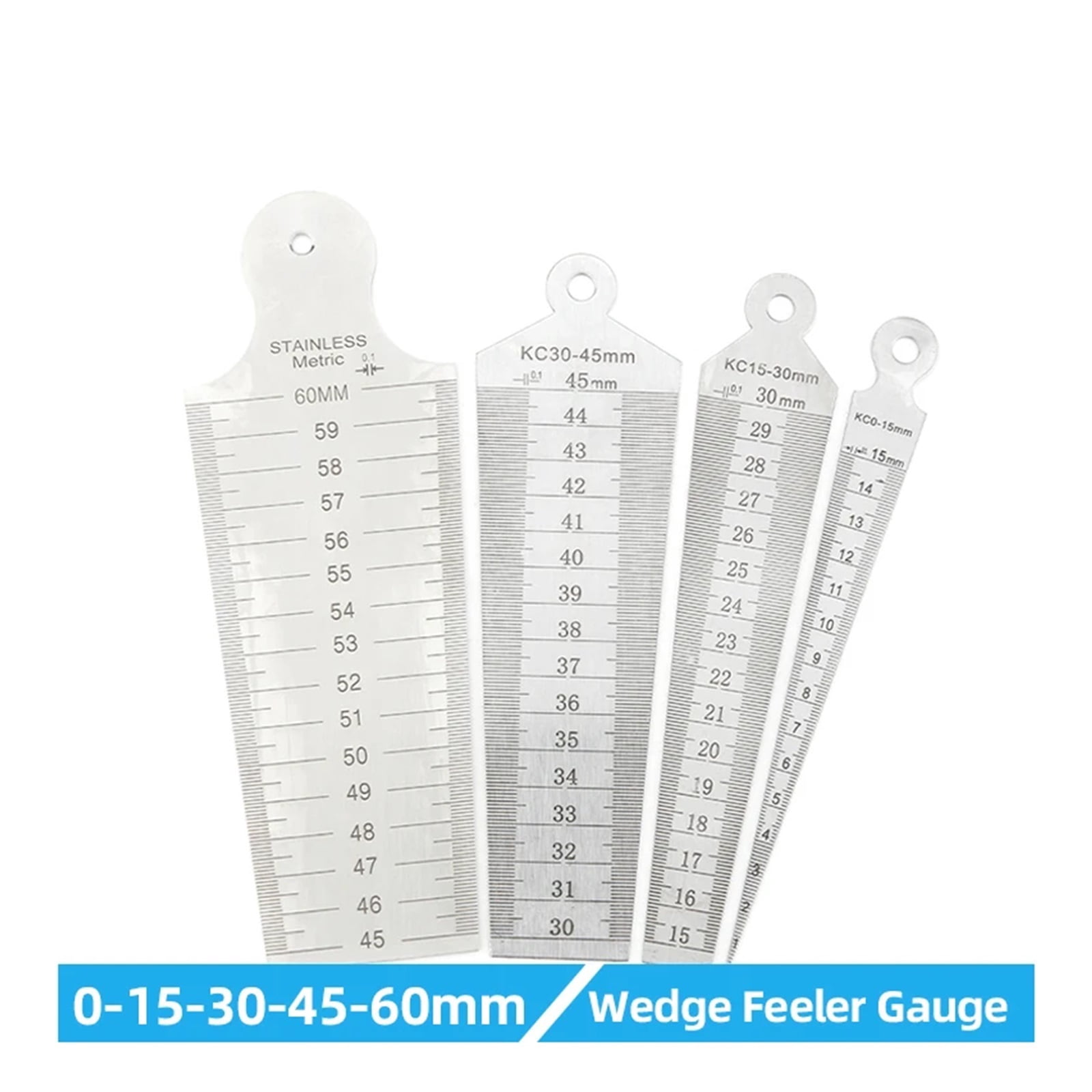 Feeler Gauge Taper Gauge Conical Gaugs For Measurement Valve Thickness Gauge Measuring Probes For Gap Thickness Meter Tool ,Corrosion-Resistant