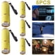 thumbnail image 2 of 5 Uds 9LED Mini Linterna Camping Antorchas Aleación Aluminio Impermeables () Amarillo, 2 of 8
