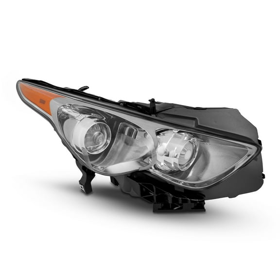 AKKON - Fit 2009-2017 FX37 FX35 FX50 QX70 OE Chrome Headlight W/AFS Mode [w/o Sport Package]- Passenger Side