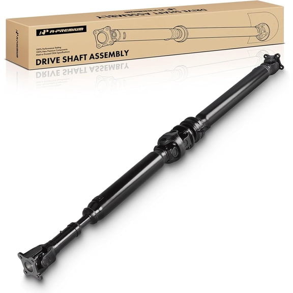 A-Premium Rear Complete Drive Shaft Prop Shaft Driveshaft Assembly Compatible with Toyota Tacoma 1995-2004 3.4L Extended Cab Pickup, 4WD Manual Transmission, Replace# 3710035740, 371003D220