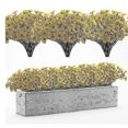 thumbnail image 1 of 10 paquetes de plantas resistentes a los rayos UV de arbustos artificiales de flores artificiales, paquetes de plantas verdes de plástico artificial Hy, 1 of 2