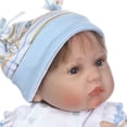 thumbnail image 1 of Adorables juguetes realistas para niños pequeños accesorios para niñas muñecas para vestir muñecas para padres JShteea libre de BPA, 1 of 8