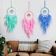 thumbnail image 2 of Atrapasueños de plumas de cristal, árbol de la vida de piedras preciosas de colores, artesanía para colgar en la pared, decoraciones navideñas para el hogar, 2 of 4