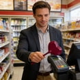 thumbnail image 4 of Sktrjpolfis Heart-Shaped Payment Wand, Contactless Card Assistance Tool for POS Terminals, Portable Stylish Accessory, 4 of 5