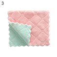 thumbnail image 2 of Yesbay 5Pcs Water Absorbent Washing Dish Cloth Towel Rag Home Kitchen Clean Tablecloth, 2 of 7