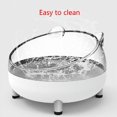 thumbnail image 2 of Slanted Bowl for Small Dogs and Cats Tilted Stainless Steel Feeding Bowl with Plastics Stand Detachable Pet Feeder, 2 of 10