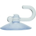 thumbnail image 2 of Swivel Hooks Clear Plastic Suction Cups - 30 mm, Set of 10,Clear, For Glass Windows, Windshield, Tile, Kitchen, Bathroom Mirror, Shower Wall, Terrarium, Car Window, Office, Hangers, Kitchen, Office, 2 of 5