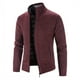 thumbnail image 3 of Suéter de invierno para hombre, otoño e invierno, más terciopelo acolchado, suéter de gran tamaño, abrigo, cuello, diseño versátil, 3 of 6