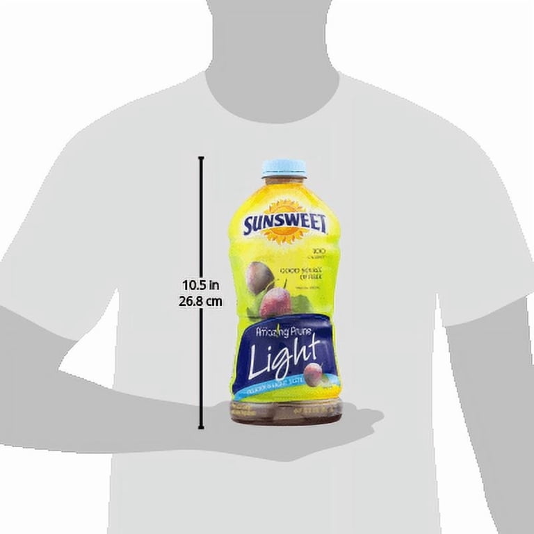 Sunsweet AmazIn Prune Juice Light High Fiber Low Fat No Added