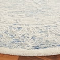 thumbnail image 3 of SAFAVIEH Ebony Aaron Floral Area Rug, Blue/Ivory, 6' x 6' Round, 3 of 8