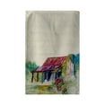 thumbnail image 1 of Betsy Drake BT054 Barn & Geranium Beach Towel - 30 x 50 in., 1 of 1