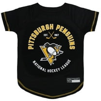 Pets First NHL Pittsburgh Penguins T-Shirt - Licensed, Wrinkle-free, stretchable Tee Shirt for Dogs & Cats