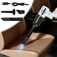 thumbnail image 3 of NARABB Small Mini Portable Powerful Handheld High Suction Vacuum Cleaner Rechargeable Foldable Wireless Desktop Vacuum Blower - Vacuum For Home, 3 of 8