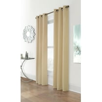 Winmate Insulated Grommet Wide Curtain Panel - Pair each 80" x 84" in Khaki