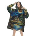 style description Adults can wear blanket hoodiesushi oversized