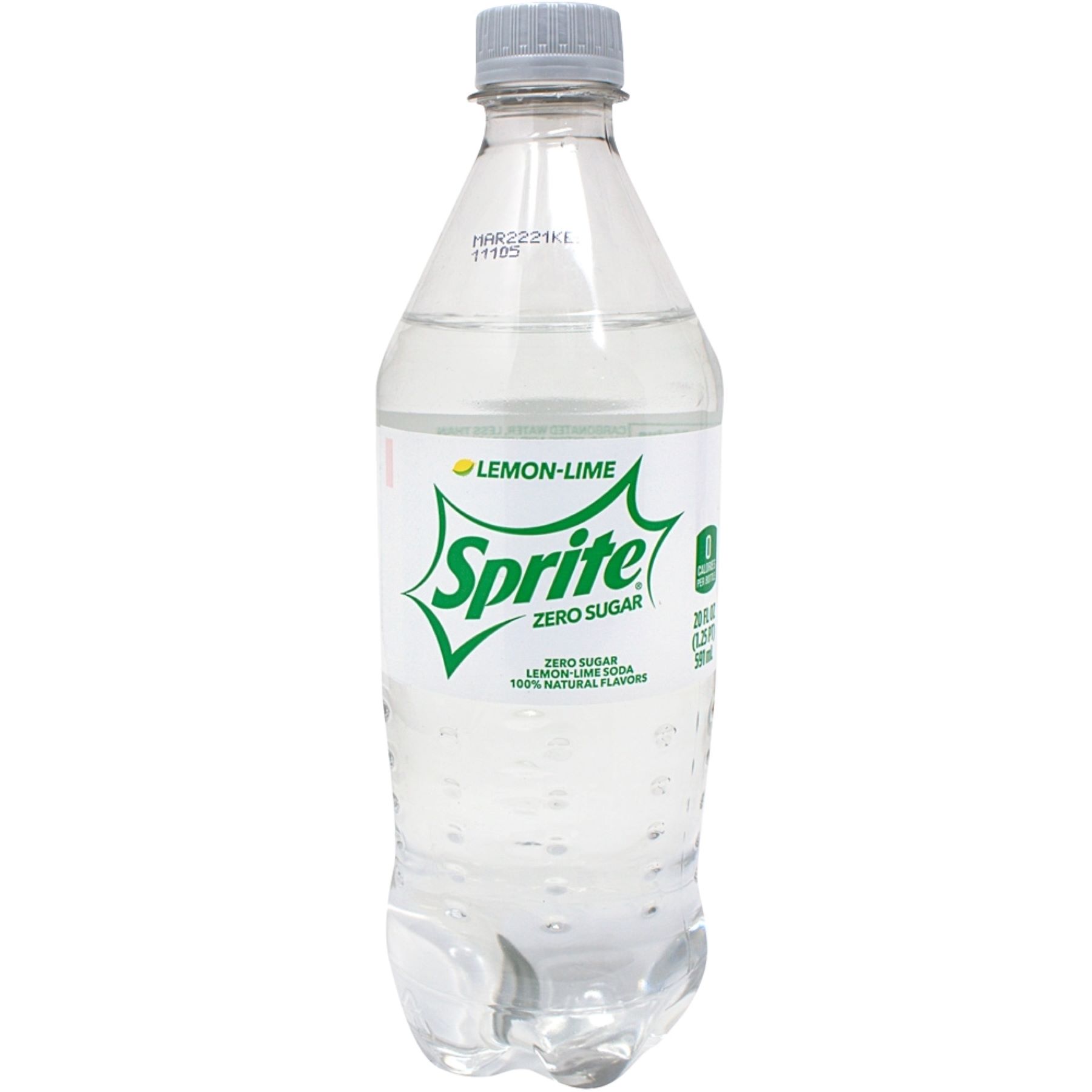 Sprite Zero Sugar Soda 20oz Bottles (Pack of 10)