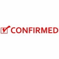 thumbnail image 4 of Confirmed Stamp - Business Stamp Self Inking Stamp Office Stamp Accounting Stamp Ink Stamp for Business Self Ink Stamp Rubber Stamp Rectangle - 4911 - Impression Size 9/16" x 1-1/2", 4 of 4