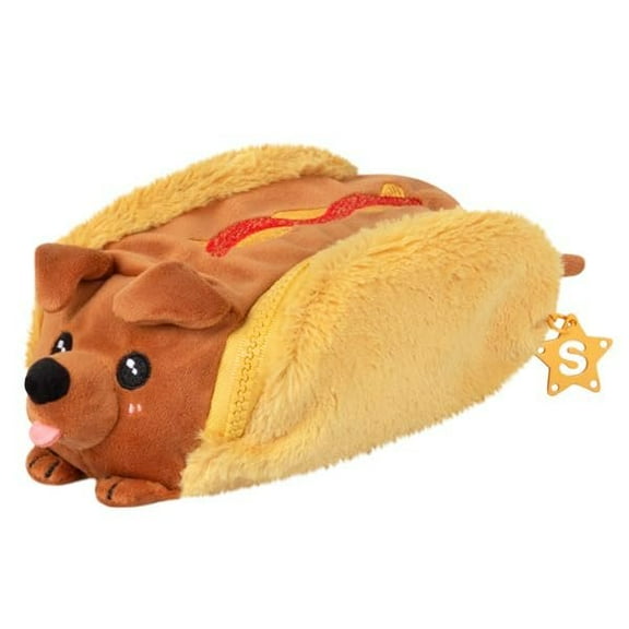 Squishable / Dachshund Hot Dog Plush Pouch