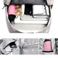 thumbnail image 4 of Student Backpack Large Capacity Casual School Backpack Student Bookbag for Girl, 4 of 10