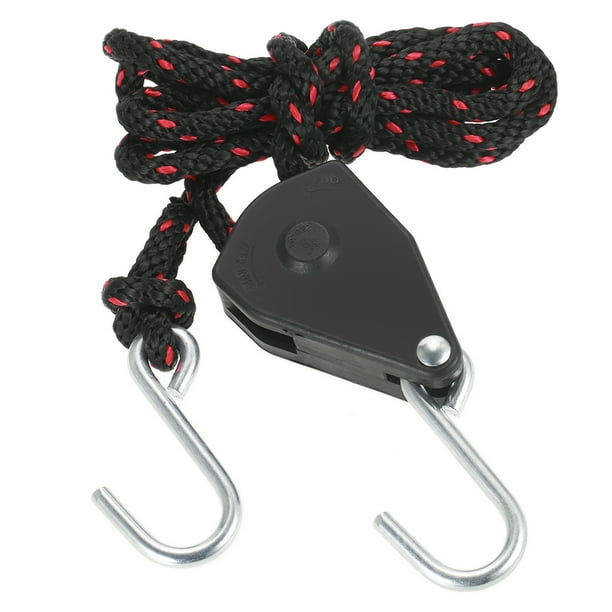 Kayak Canoe Boat Pulley Rope Lock Bow Stern Tie Down Strap Adjustable Rope Hanger With Hook 3 0m Walmart Com Walmart Com