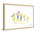 thumbnail image 2 of Marmont Hill "Dancing Family" by Maya Gur Framed Painting Print, 2 of 4