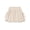 Light Khaki, variant on Girls Bubble Skort with Built-in Shorts - Sweet Bow Accented Pink Versatile Skirt for Summer Size 14