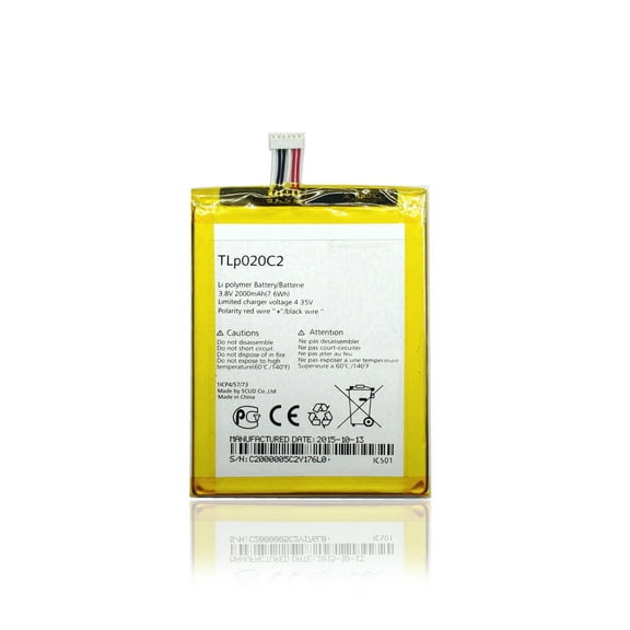 Replacement Replacement Battery Compatible For Alcatel One Touch Idol X (TLP020C2)