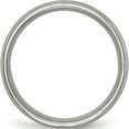 thumbnail image 2 of Titanium Satin 8mm Swirl Design Band (Size 11) Made In China tb322-11, 2 of 5