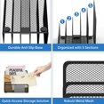 thumbnail image 3 of INTIGE Mail Organizer Countertop with 5 Slot, Metal Mail Holder for Desk, File Holder Letter Sorter for Envelope, Bill and Document, 3 of 6