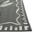 thumbnail image 4 of Transocean CRE58844097 Liora Manne Carmel Dragonfly Indoor & Outdoor Rug, Grey - 4 ft. 10 in. x 7 ft. 6 in., 4 of 7