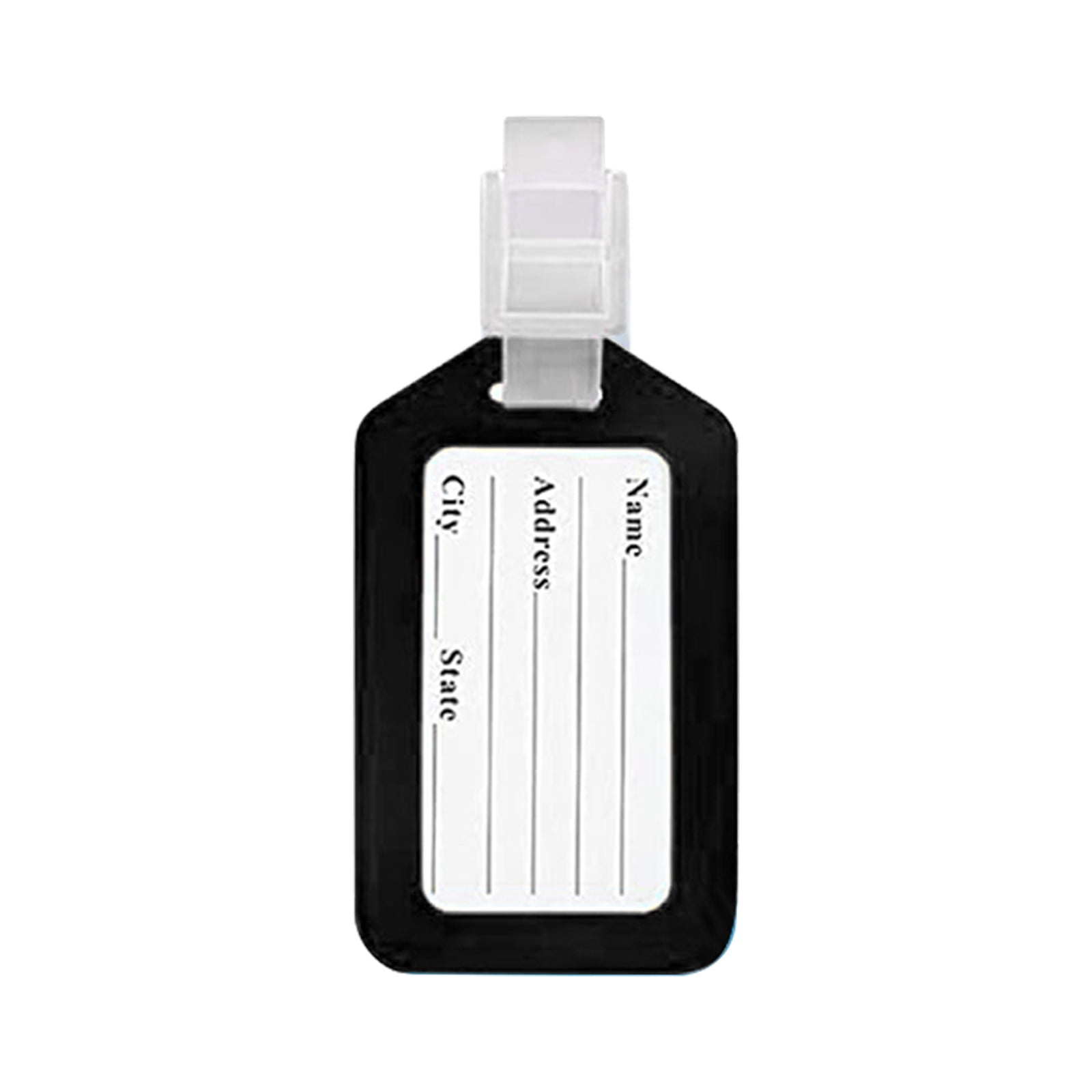 Outdoor 1 Pcs Luggage Tags 3.4x1.9 Inches Luggage Identifiers With Name Tags Travel Accessories Waterproof ID Tags Airplane Suitcase Labels - Walmart.com