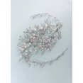 thumbnail image 2 of LAURA - DELICATE MULTI RHINESTONES HAIR PIECE IN SILVER, 2 of 4