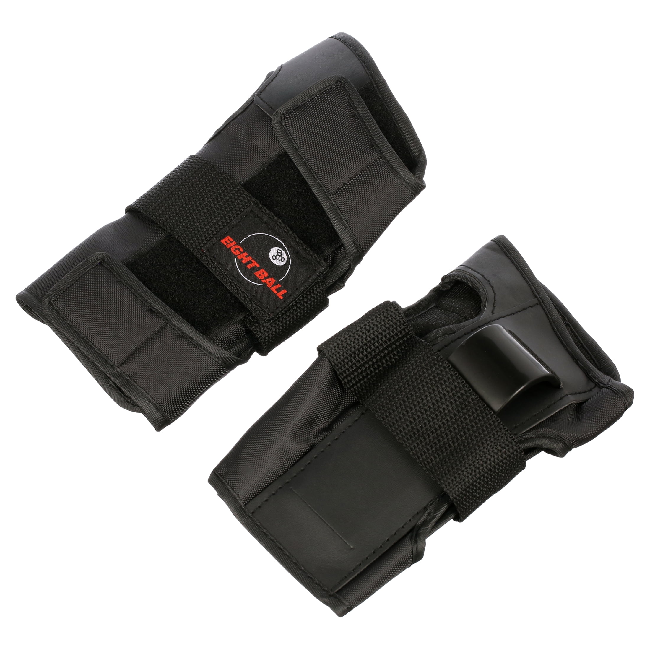 Eight Ball Black Pads, for Bike, Skate, and Scooter, Adult 14+