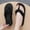 Black, variant on Womens Flip Flops Snug Roomy Nifty Flip-Flops Comfortable Cute Light-Weight Women Flip Flops Size 8 Orders Placed By Me