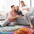 thumbnail image 4 of Brain Soft Polyester Bath Rug Bathroom Floor Mat - Quick Drying Absorbent Rug for Bathrooms - Machine Washable Shower Rug for Ultimate Comfort - Luxury Plush Rug for Shower, 4 of 6