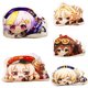 thumbnail image 2 of Dango Paimon Genshin-llaveros de impacto de limo para niños, llaveros de peluche con colgante de peluche de 10CM, muñecos de limo Kawaii, Qiqi Klee Amber, bonito regalo para niños, 2 of 5