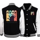thumbnail image 3 of Ropa de diseño divertido Cat Pew Pew Madafakas para mujer, chaquetas nuevas de otoño, traje de vuelo de cuello redondo Harajuku, chándal de moda Hop Hop, 3 of 5
