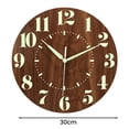 thumbnail image 6 of Glow in Dark Wall Clock, Silent Non-Ticking Battery Operated Clock, 6 of 6