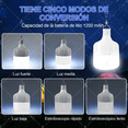 thumbnail image 4 of Focos Hogar Portatil Gancho Led Usb Recargables 40w 6piezas, 4 of 4