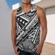 thumbnail image 1 of Camiseta sin mangas de cuello redondo para hombre, ropa deportiva para el hogar, pijamas, camiseta de color liso, blusa deportiva, blusa de poliéster para hombre, 1 of 5