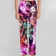 thumbnail image 2 of Demon Slayer Pajamas Pants 3D Printing Wide Leg PJ Pant Loungewear Casual Comfy Sleepwear Lounge Pants for Men WomenL, 2 of 9