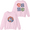 Pink, variant on Quinn XCII Merch LOOK! A Surfer Crewneck Sweatshirt Men Women Long Sleeve