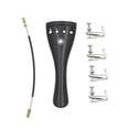 thumbnail image 1 of Amantes del violín 1 Juego de accesorios para violín, accesorios para violín de ébano, herramientas para violín de ébano, piezas de violín, kit de violín de ébano, suministros para instrumen, 1 of 5