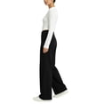thumbnail image 6 of Dagugfen Athletic Yoga Pants for Women Stretchy Elastic High Waist Straight Leg Activewear Workout Pants(XL,Black), 6 of 6