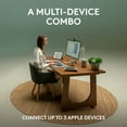 thumbnail image 6 of Logitech Pebble 2 Combo for Mac, Wireless Keyboard and Mouse, Slim, Quiet and Portable, Customizable, Tonal Blue, 6 of 14
